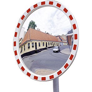 VIEW-MINDER Circular Traffic Mirror