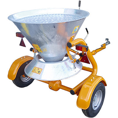 Peacock Gladiator Ball-Hitch Salt Spreader