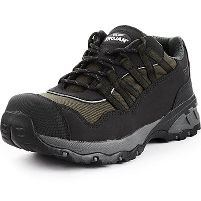 Atreus Black S1P Lightweight Breathable Safety Trainers for Indoor Work
