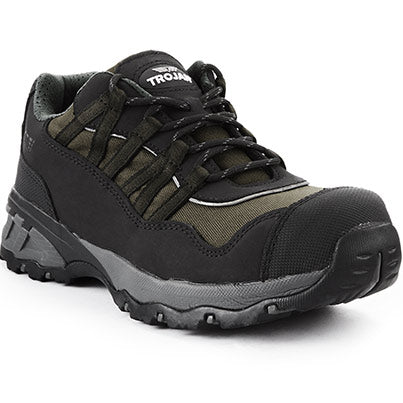 Atreus Black S1P Lightweight Breathable Safety Trainers for Indoor Work