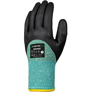 Eco Bronze Nitrile-Coated Work Gloves