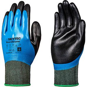 Eco Chrome Nitrile-Coated Work Gloves