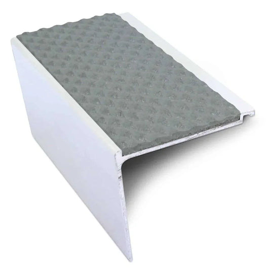 63mm Aluminium Stair Edge with Tredsafe Anti-Slip Insert – NHD06