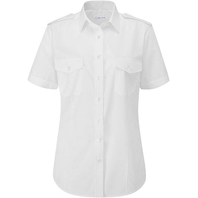 Pilot Women’s White Short-Sleeve Shirt