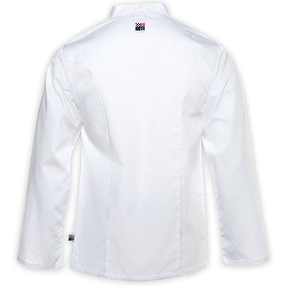 Breathable Long Sleeve Chef Jacket – Lightweight Kitchen Uniform for Chefs