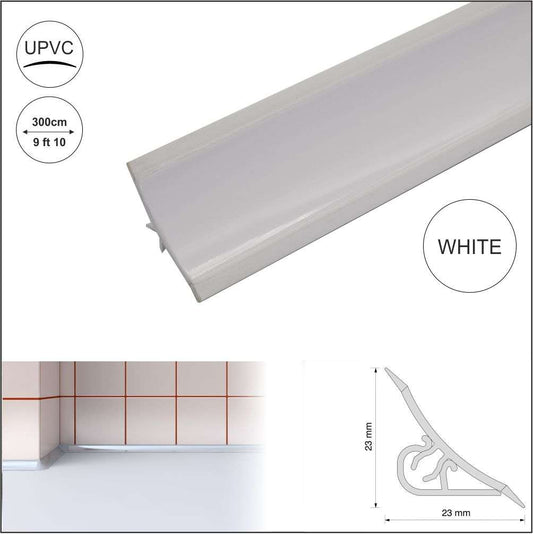 Worktop Profile Strip for Splashback Edging – Kitchen Worktop Seal & Trim