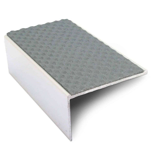 NSL01 56x32mm Aluminium Stair Nosing with Anti-Slip PVC Insert
