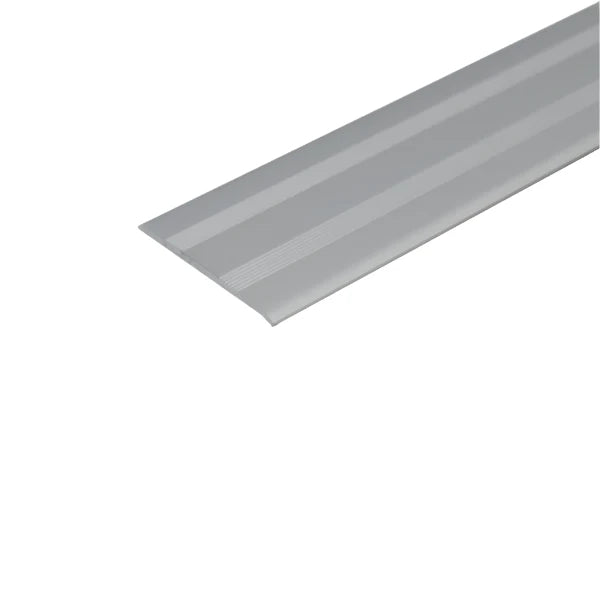 A08 35mm Anodised Aluminium Flat Door Threshold Profile