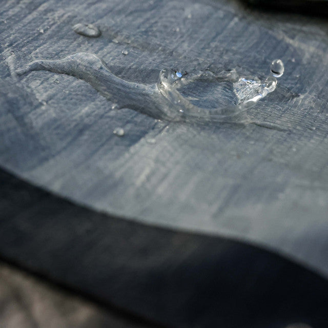 270gsm Black Silver Heavy Duty Tarpaulin – Waterproof UV-Proof Cover