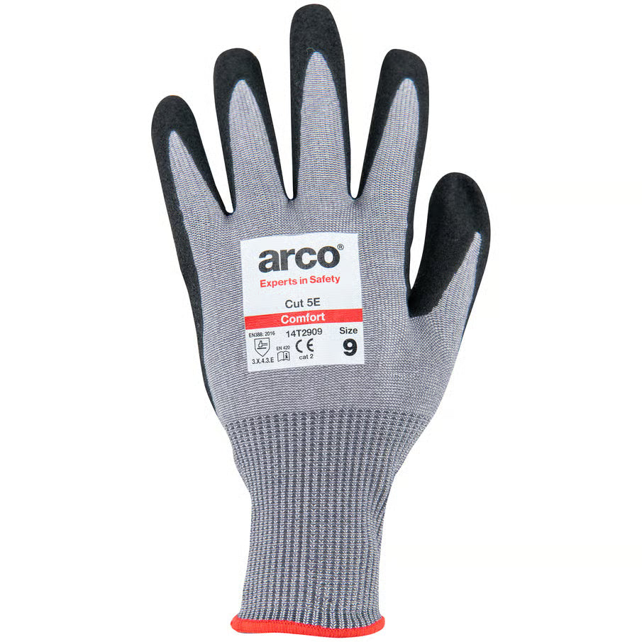Cut E Comfort Nitrile-Coated Cut-Resistant Gloves