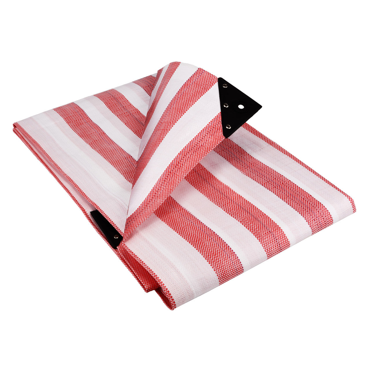 170gsm Striped Waterproof Tarpaulin – Heavy-Duty Market Cover