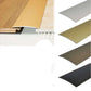 Collage of various vinyl flooring samples with different textures and colors.