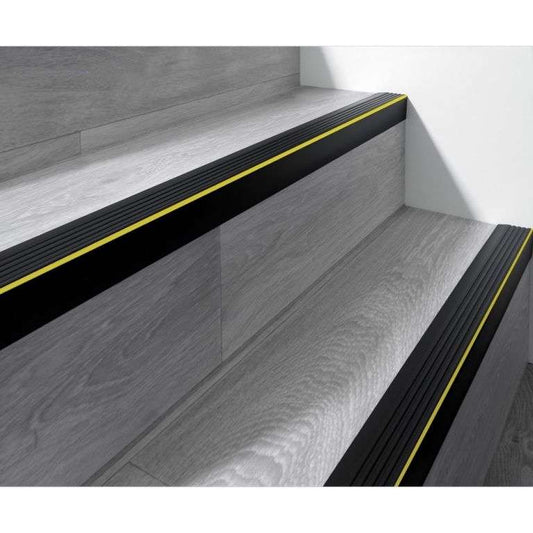 Flexible Anti Slip PVC Stair Nosing 730-RD-ON (1200 x 55mm x 40mm )