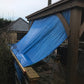 70gsm Waterproof Tarpaulin Blue/Green | Lightweight Budget Cover