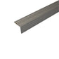 A36 25 x 20mm Anodised Aluminium Self Adhesive Stair Nosing Edge Trim
