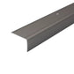A42 41 x 26.6mm Anodised Aluminium Non Slip Ribbed Treads Stair Nosing Edge Trim
