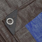 185gsm Brown Blue Heavy Duty Tarpaulin – Waterproof Tarp for Outdoor Use