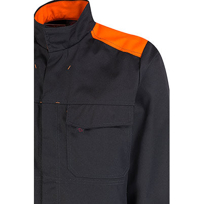 Bi-Colour Stud Jacket