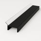 Black Kickboard Trim MDF Panel Cover PVC Plinth Sealing Strip