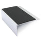 NSL15 66 x 32mm Aluminium Stair Edge Trim with PVC Anti-Slip Insert