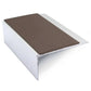 NSL15 66 x 32mm Aluminium Stair Edge Trim with PVC Anti-Slip Insert