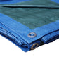 70gsm Waterproof Tarpaulin Blue/Green | Lightweight Budget Cover