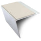 NSL26 Aluminium DDA Compliant Stair Nosing 67 x 55mm with Anti-Slip PVC Insert