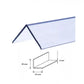 Clear Edge Protector Transparent PVC Plastic Corner Angle Trim 90°