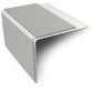 NSL27 DDA Compliant Aluminium Stair Nosing 75x58mm – Non Slip Edge Trim with PVC Insert
