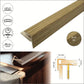 16x25mm Push-In Wood Effect PVC Stair Nosing – UPVC Edge Trim for Laminate & Wood Floors