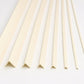 Edge Protector Ivory PVC Plastic Corner Angle Trim 90°