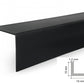 Equal & Unequal Edge Protecto Black PVC Plastic Corner Angle Trim 90°