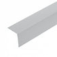 Equal & Unequal Edge Protector Light Grey PVC Plastic Corner Angle Trim 90°