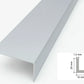 Equal & Unequal Edge Protector Light Grey PVC Plastic Corner Angle Trim 90°
