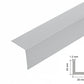 Equal & Unequal Edge Protector Light Grey PVC Plastic Corner Angle Trim 90°