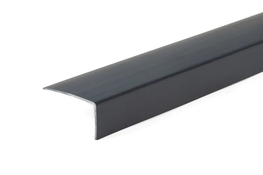 Equal & Unequal RAL 7016 Edge Protector Anthracite PVC Plastic Corner Angle Trim 90°