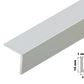 Extruded Angle Corner Anodised Aluminium (Silver & Gold)