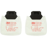 3M Secure Click D3135 P3 R Particulate Filters (Pack of Two)