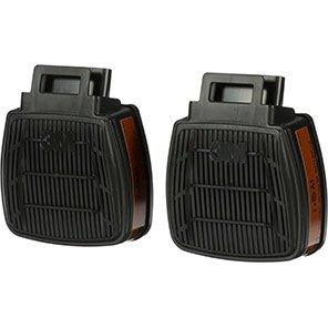 3M Secure Click D8051 A1 Gas and Vapour Filters (Pack of Two)