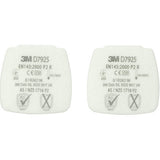 3M Secure Click D7925 P2 R Particulate Filters (Pack of Four)