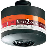 Scott Pro2000 CF32 HgP3 Combination Filter – 40mm Thread | Mercury & Particulate Protection – EN14387 Certified