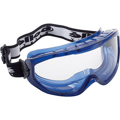 Bollé Blast Vented Polycarbonate Clear-Lens Safety Goggles