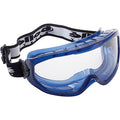 Bollé Blast Vented Polycarbonate Clear-Lens Safety Goggles