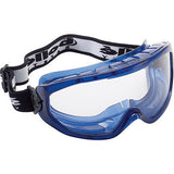 Bollé Blast Unvented Polycarbonate Clear-Lens Safety Goggles