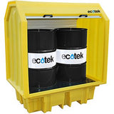 Two-Drum All-Weather Spill Pallet