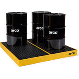 Four-Drum Modular Bunded Floor