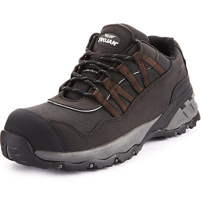 Eleusis Black S1P Lightweight Breathable Slip-Resistant Safety Trainers