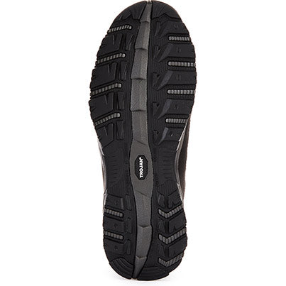 Eleusis Black S1P Lightweight Breathable Slip-Resistant Safety Trainers