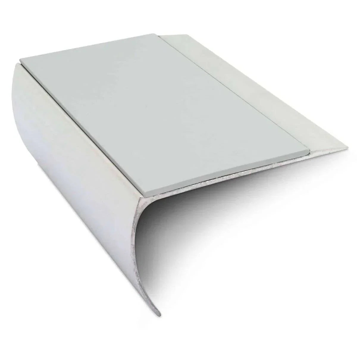 NSL25 69 x 40mm Aluminium Stair Nosing with PVC Anti-Slip Insert