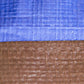 185gsm Brown Blue Heavy Duty Tarpaulin – Waterproof Tarp for Outdoor Use
